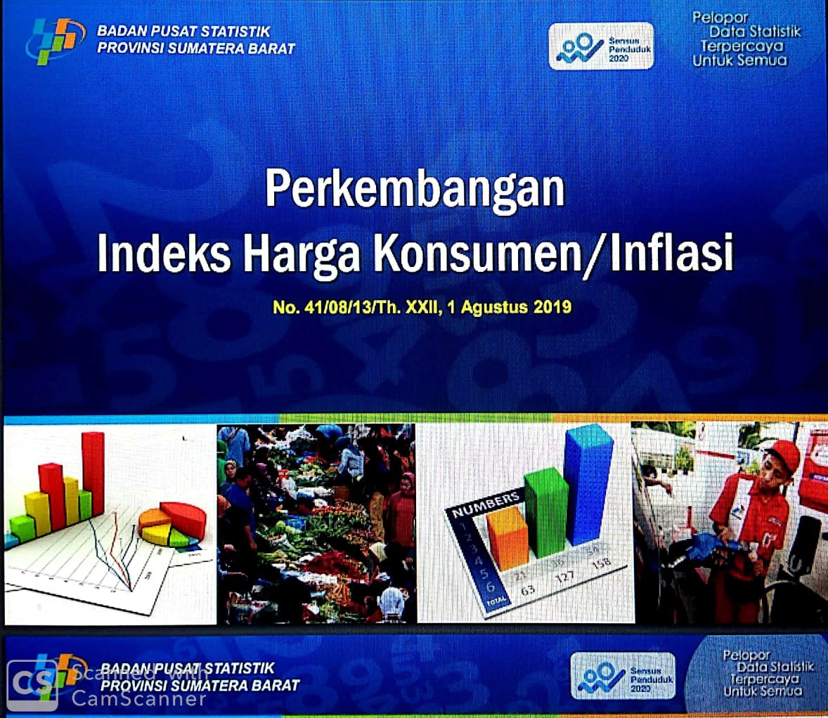 Bulan Juli 2019 Kota Padang mengalami inflasi sebesar 0,89 persen dan Kota Bukittinggi mengalami inflasi sebesar 0,46 persen