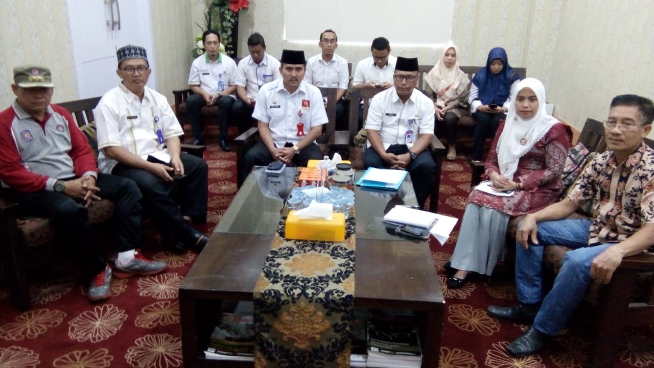 Pemkab Dharmasraya Ikuti Video Conference Dengan Gubernur Sumbar