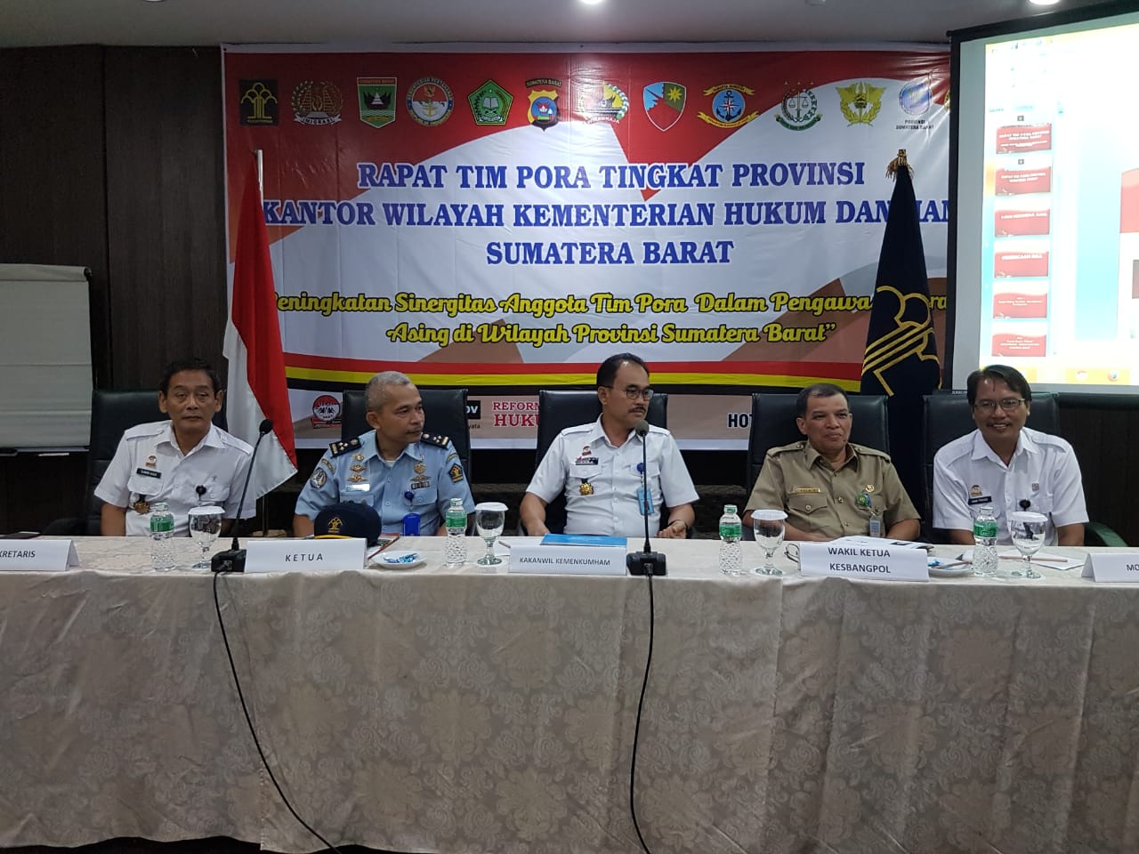 Rapat Tim PORA, Penyamaan Arah dan Misi Pengawasan Orang Asing di Sumbar