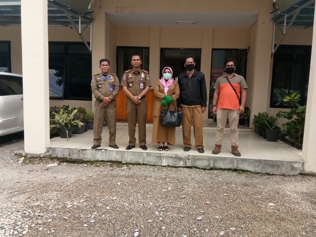Bahas Jaringan dan Aplikasi Sipantau, Diskominfo Sumbar Audiensi dengan Satpol PP Pasaman