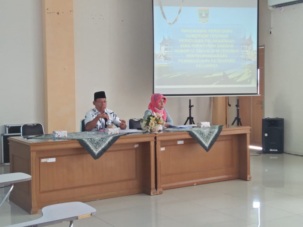 DPPPA PROV. SUMBAR GELAR ACARA FGD PEMBAHASAN RANPERDA TTG PENYELENGGARAAN PELAKSANAAN PEMBANGUNAN KETAHANAN KELUARGA