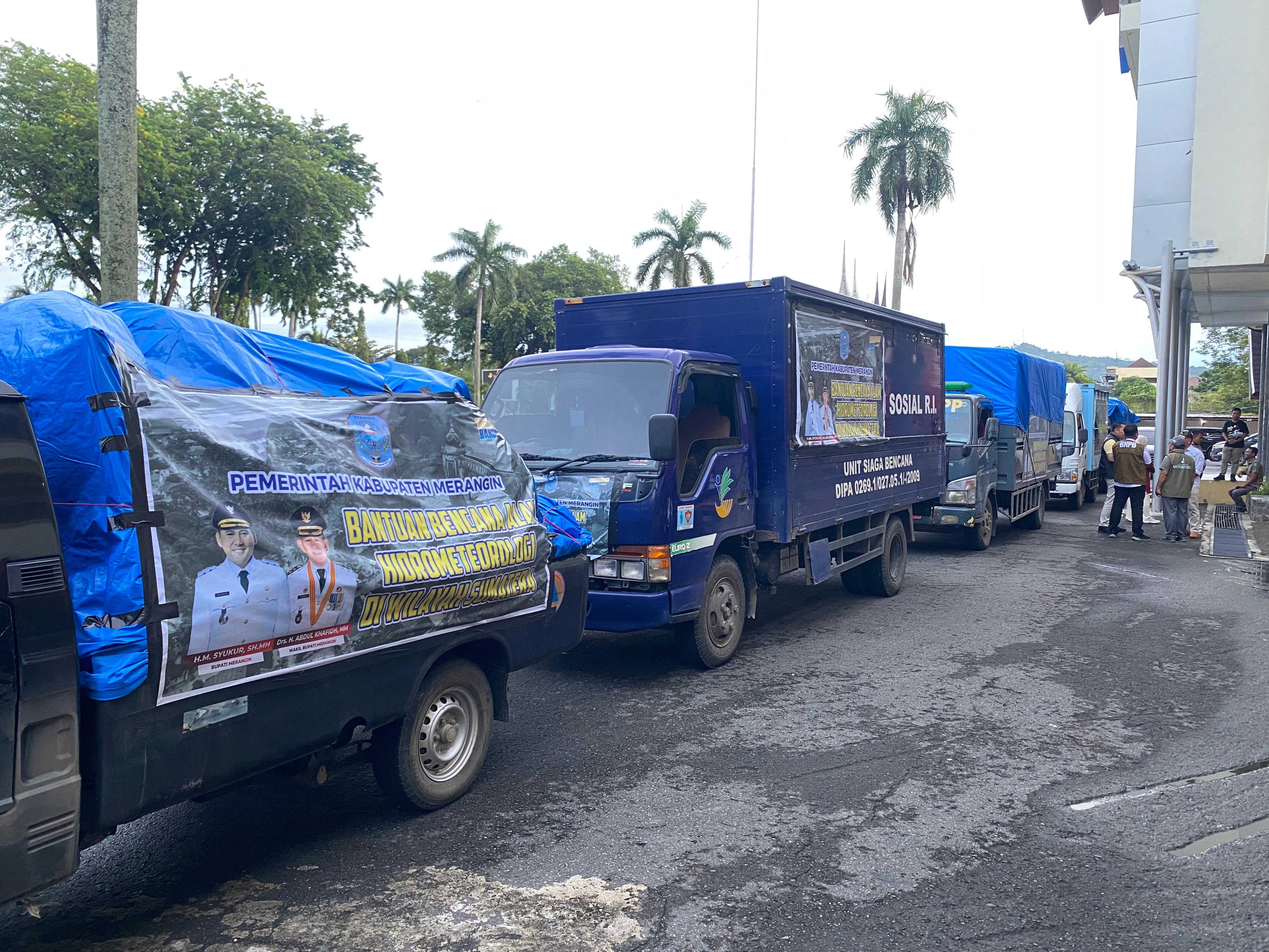 Pemprov Sumbar Sambut Hangat Bantuan Merangin untuk Percepat Distribusi Bagi Warga Terdampak