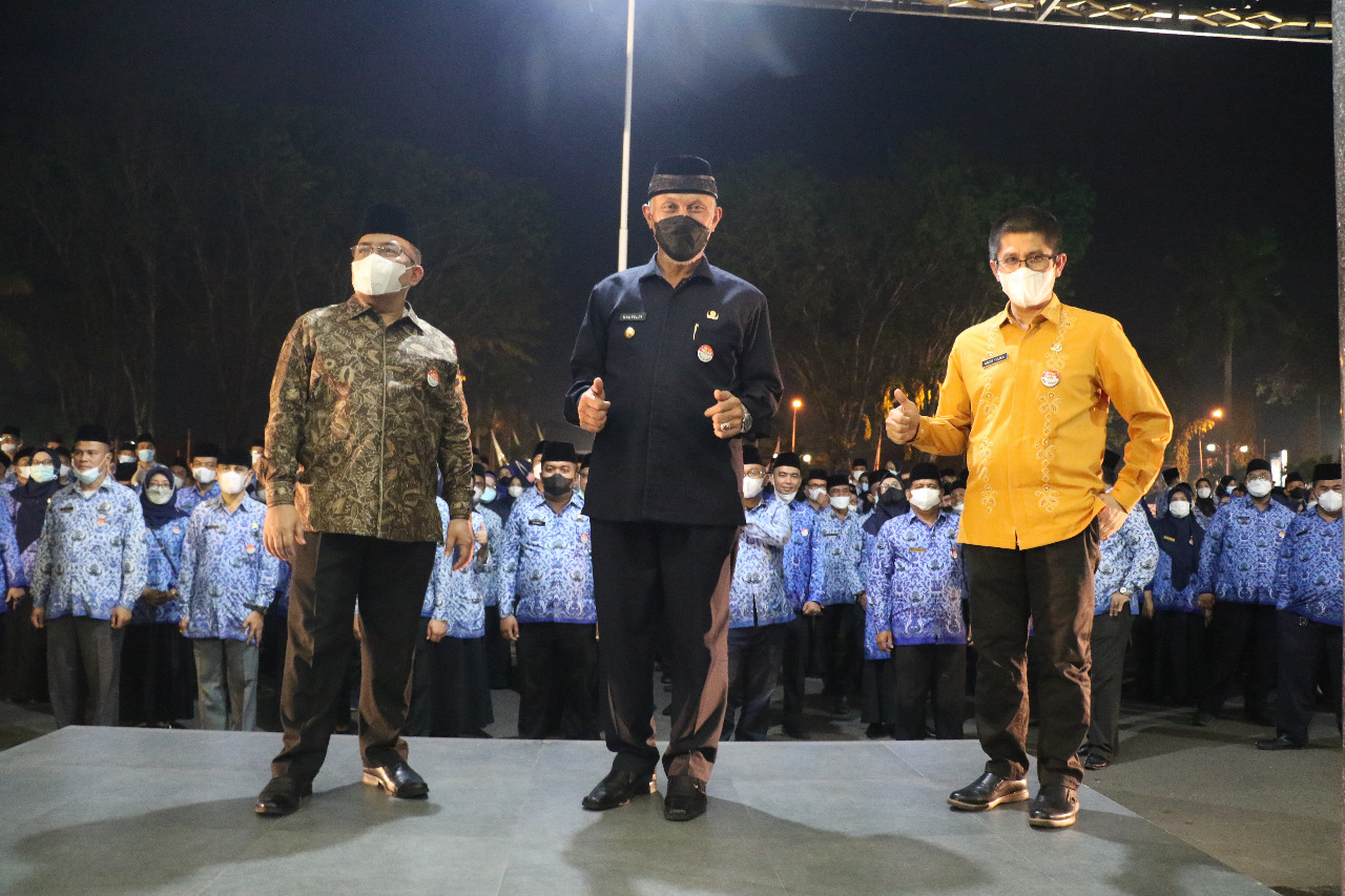 Tuntaskan Penyederhanaan Birokrasi, Gubernur Sumbar Tutup Tahun 2021 dengan Melantik 414 Pejabat Fungsional 
