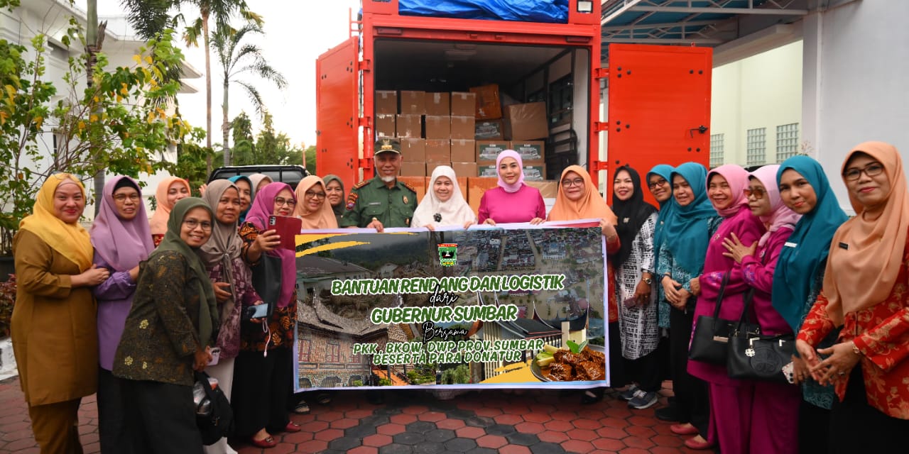 Solidari­tas untuk Warga Terdampak Bencana, Sumbar Kirim Rendang dan Logistik ke Aceh–Sumut