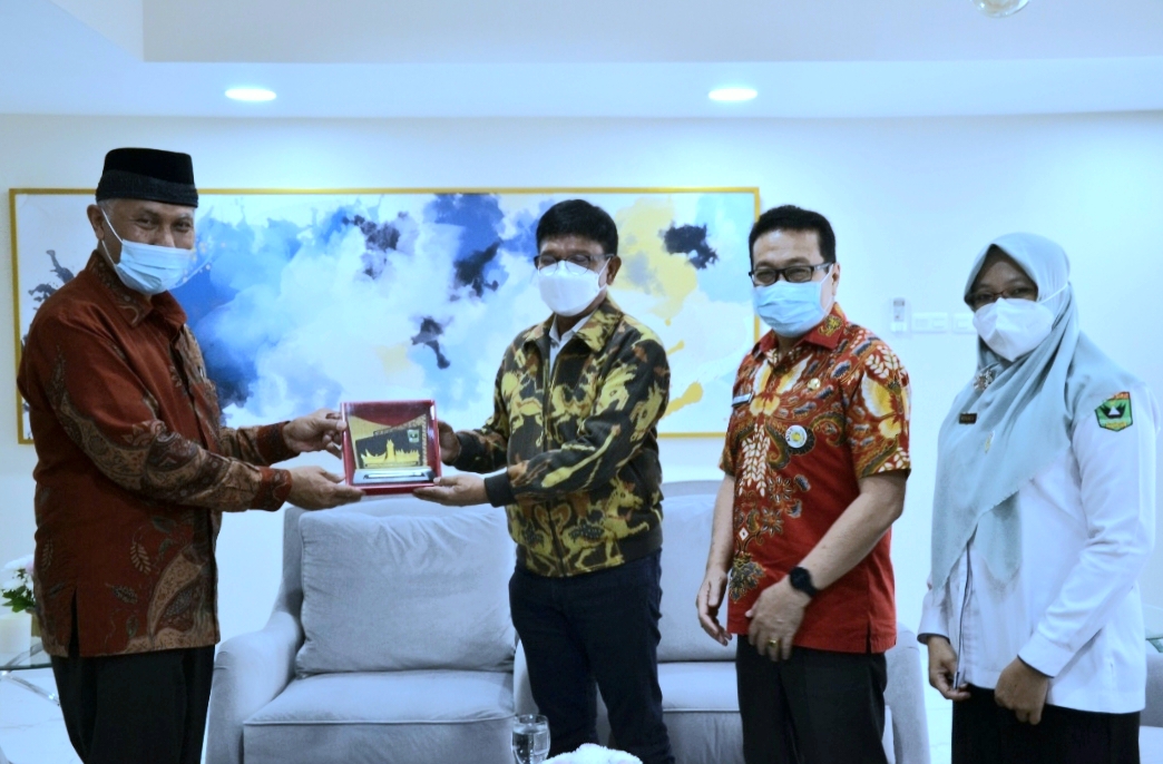 Bahas Blankspot di Sumbar, Gubernur Sumbar Audiensi dengan Menkominfo RI