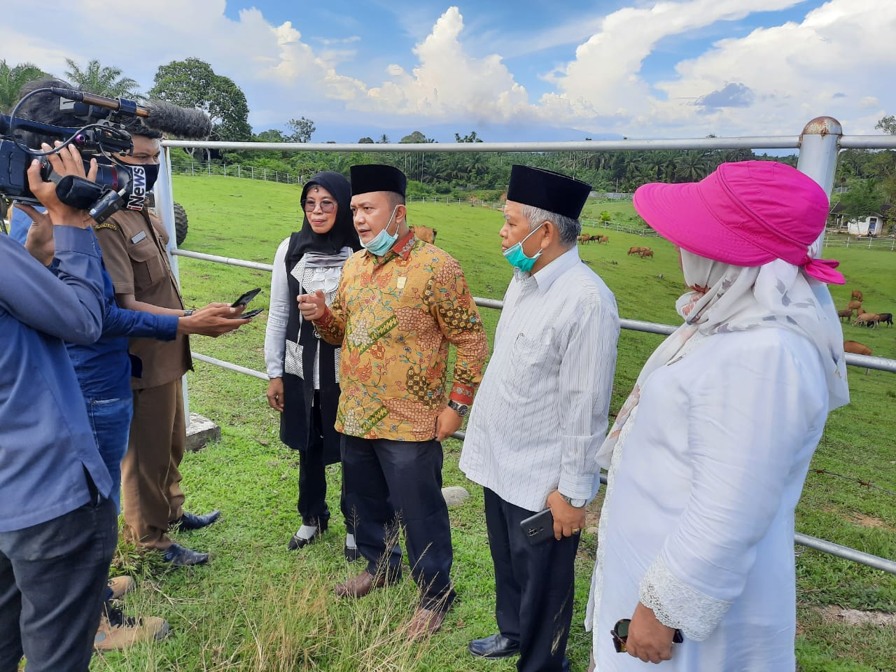 Tindak Lanjuti Pemberitaan Media, Komisi II DPRD Sumbar Tinjau Peternakan Sapi Air Runding