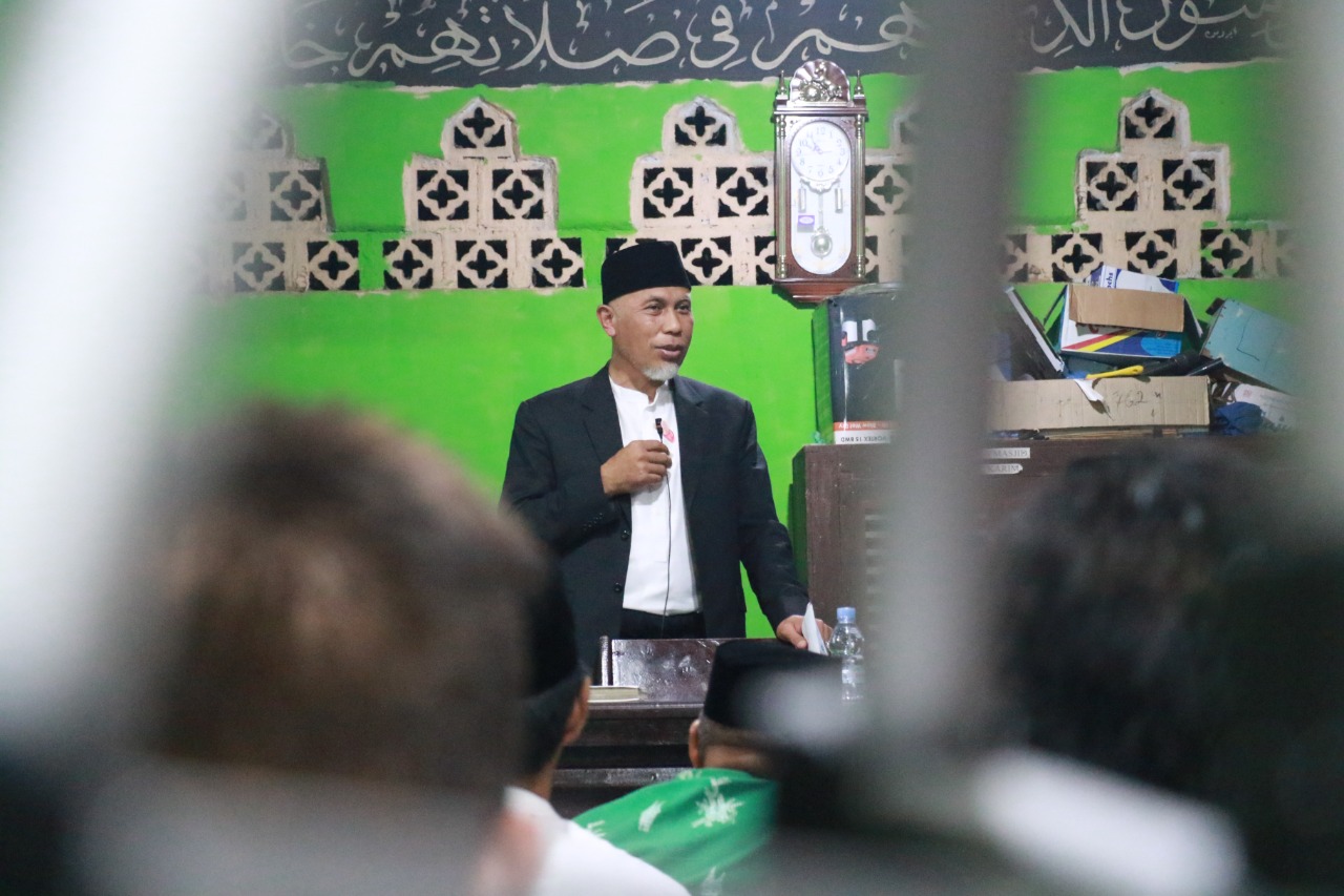 Wali Nagari Solok Ambah Menangis Terisak, Sejak Merdeka, Baru Kali Ini Ada Gubernur Datang