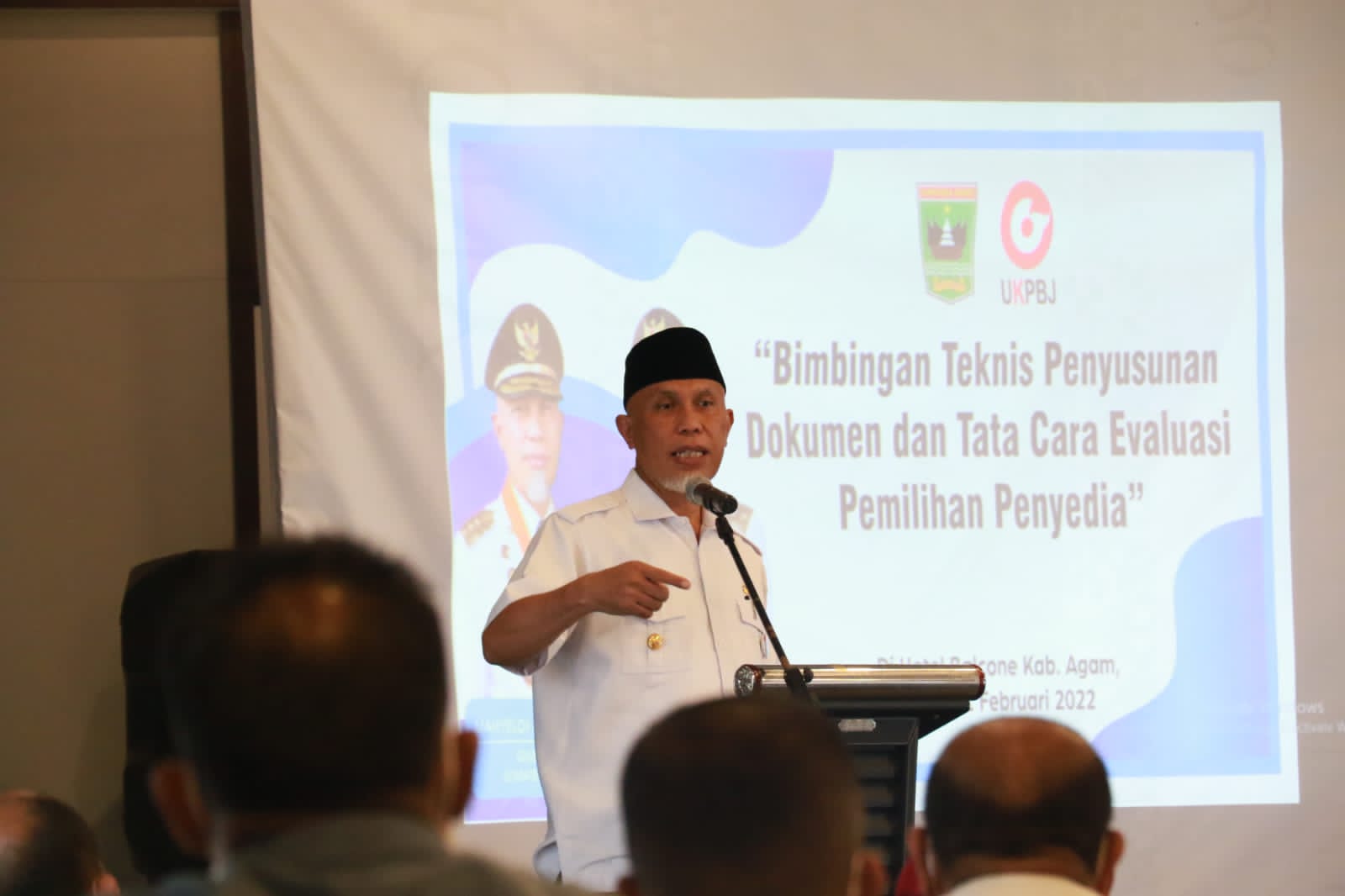 Samakan Persepsi, Gubernur Mahyeldi Buka Bimtek Penyusunan Dokumen Pengadaan dan Pemilihan Penyedia 