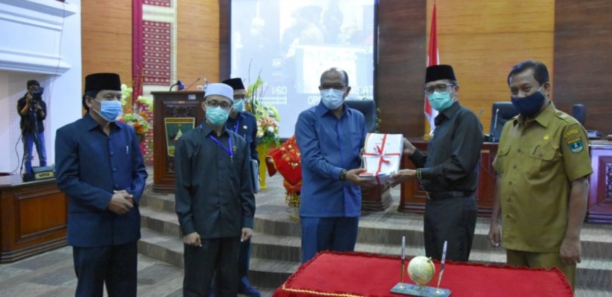 RKUPA PPAS APBD Tahun 2020 dan RKUA PPAS APBD Tahun 2021 Disampaikan Bersamaan