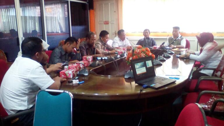KONSULTASI TERKAIT DESA TANGGUH BENCANA, DPRD DHARMASRAYA KUNJUNGI BPBD 