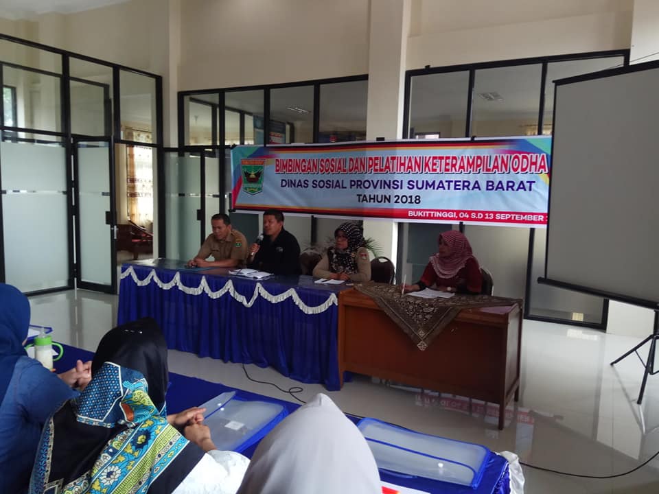 Bimbingan Sosial dan Pelatihan dan Keterampilan ODHA