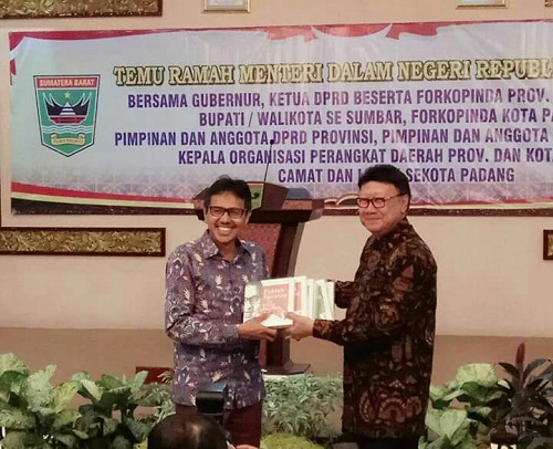 Gubernur Sumbar Temu Ramah Dengan Mendagri