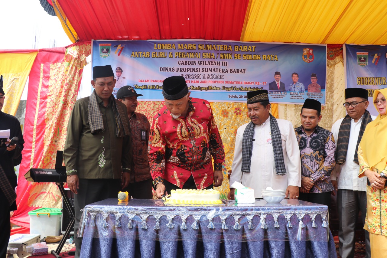 Meriahkan HUT Sumbar 77, SMAN 1 Kota Solok Gelar Lomba antar Sekolah se Cabdin Solok Raya 