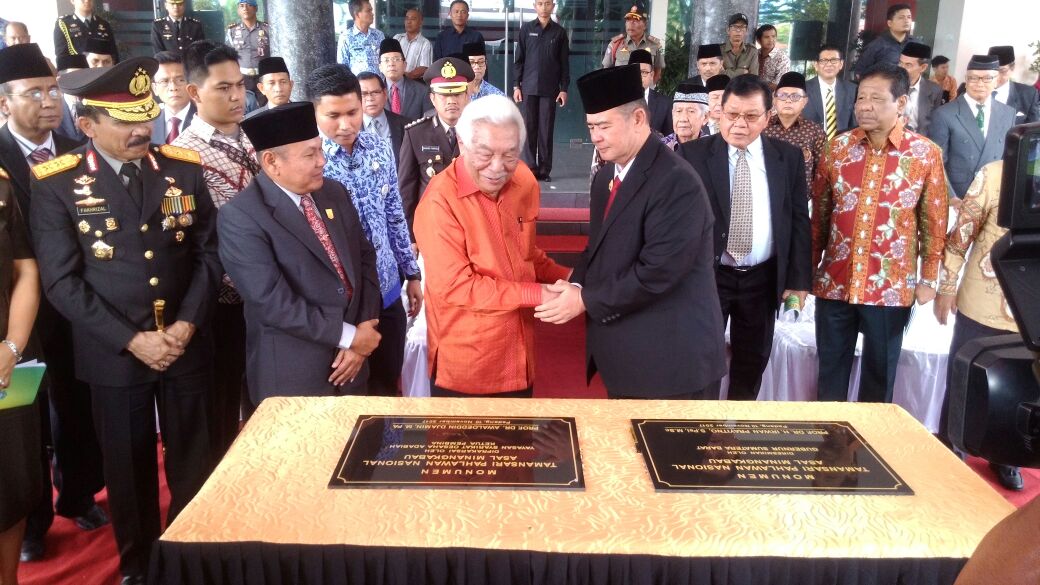 Kegiatan Wagub Nasrul Abit Dalam Peringatan Hari Pahlawan 2017