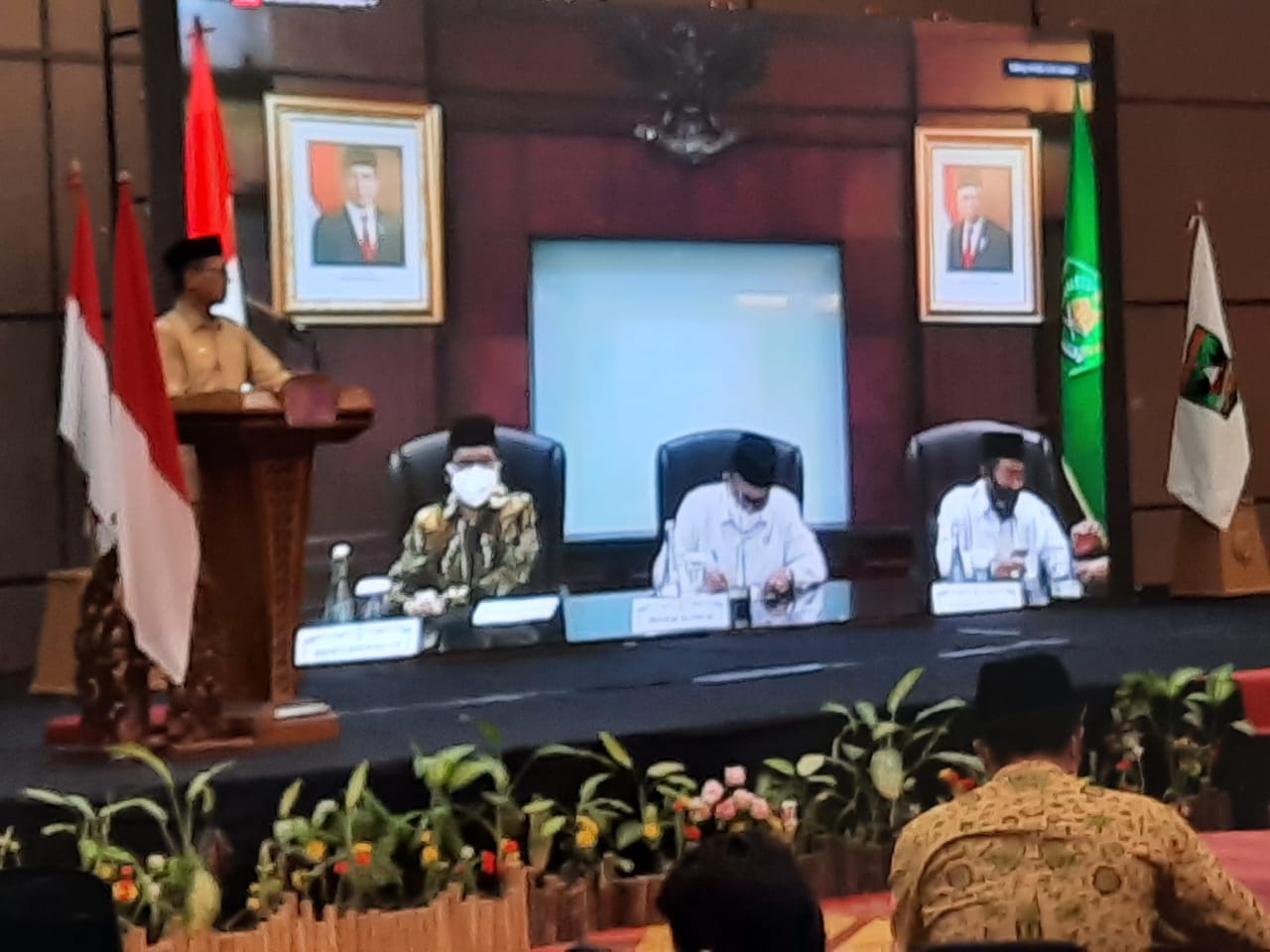 Menteri Agama Launching MTQ Tingkat Nasional ke-XXVIII Secara Virtual