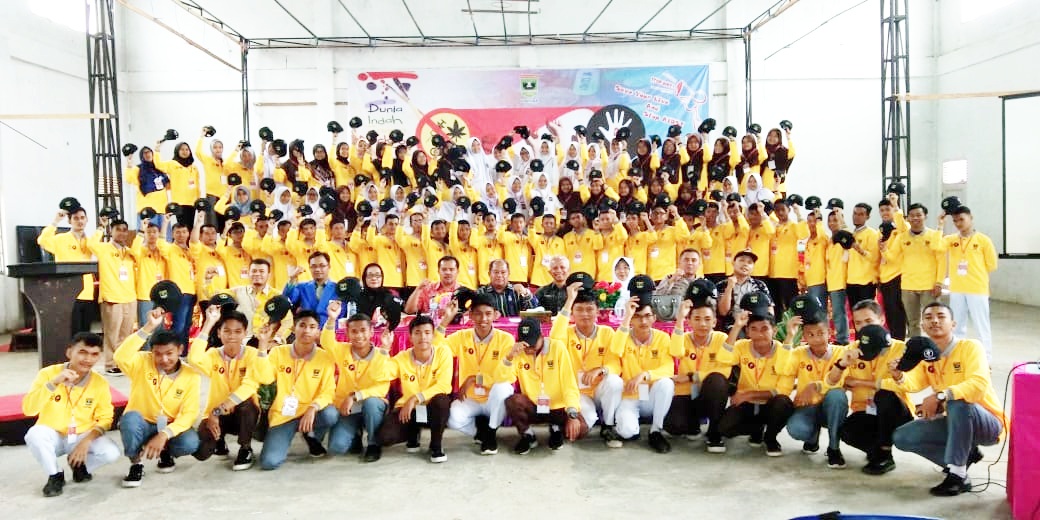 GENERASI MILENIAL DIBERI PELATIHAN DESIMINASI  BAHAYA NARKOBA