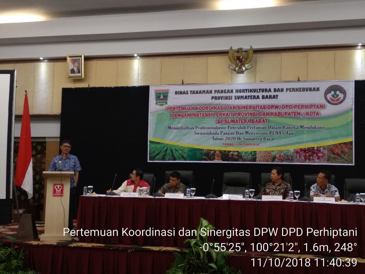 Pertemuan Koordinasi Sinergitas DPW/DPD Perhiptani