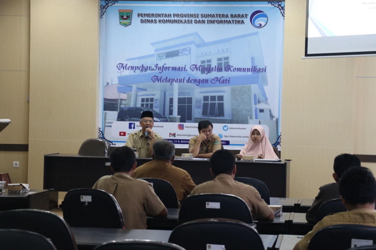Diskominfo Lakukan FGD Pembentukan Nagari Statistik di Kabupaten/Kota se-Sumatera Barat