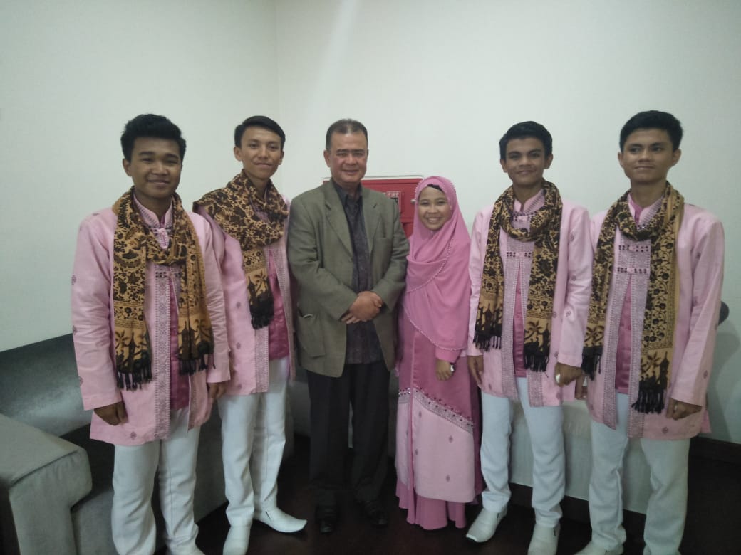 Group Nasyid Bareh Solok SMA Negeri Solok, masuk Final Syiar Anak Negeri
