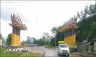 GERBANG SERIBU RUMAH GADANG IKON BARU PARIWISATA SOLOK SELATAN