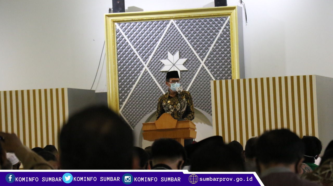 Mesjid Raya Sumbar Kembali Dibuka Untuk Ibadah