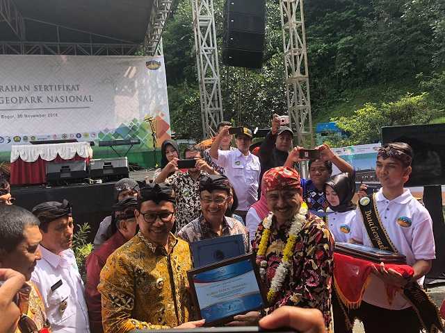 NGARAI SIANOK RESMI MENJADI KAWASAN GEOPARK NASIONAL