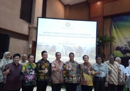 Mentan Dorong Pemda Kerjasama Dengan Perbankan Dan Investor Untuk Wujudkan Swasembada Daging Sapi