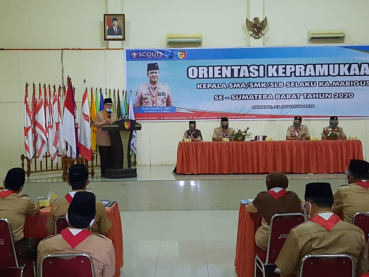 Wagub Sumbar : Tumbuhkan Raso Pareso Melalui Gerakan Pramuka