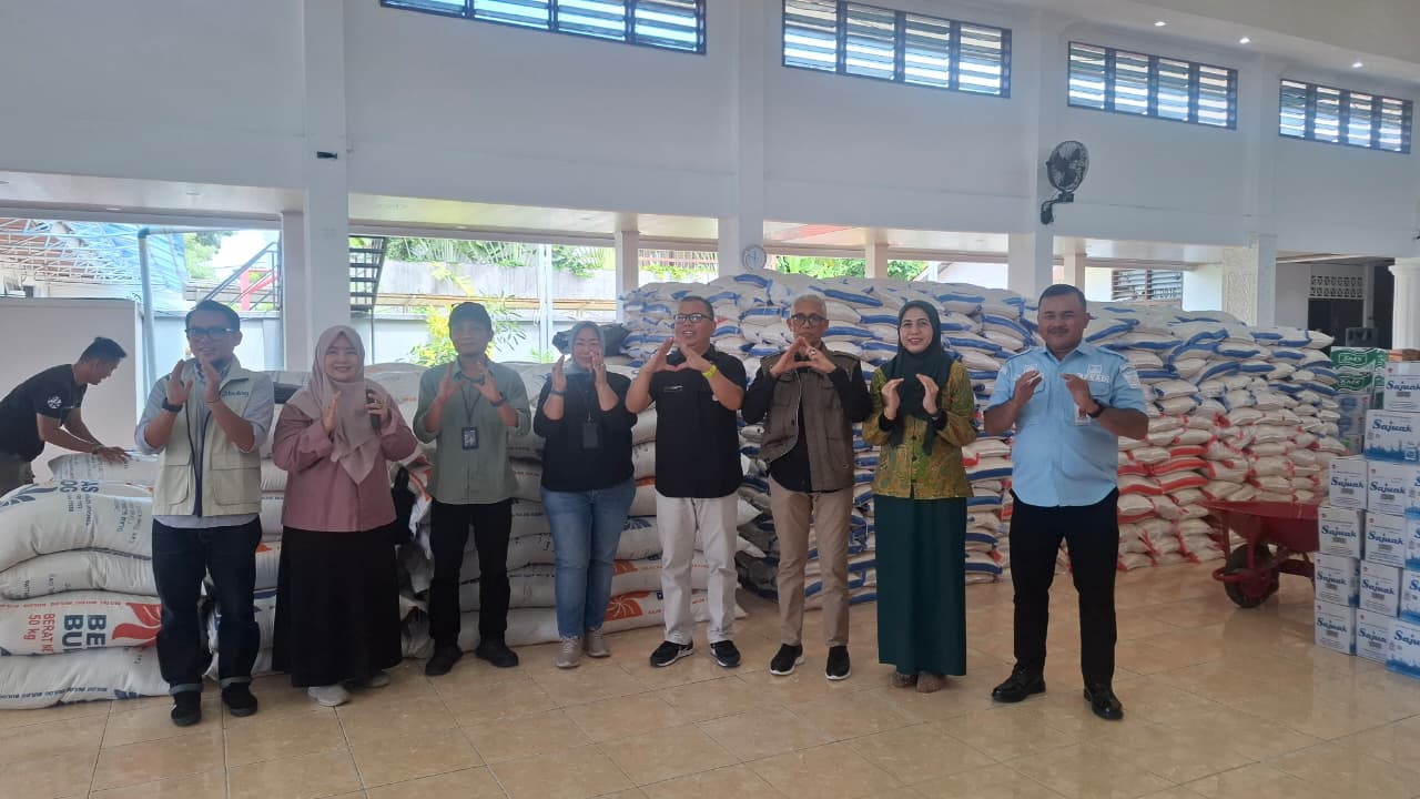 Bulog Kembali Salurkan 269,5 Ton Beras CBP ke Daerah Terdampak Bencana di Sumbar, Total Sudah 725,8 Ton