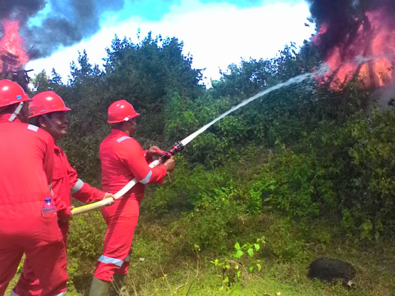 Pelatihan penanggulangan kebakaran hutan untuk MPA 