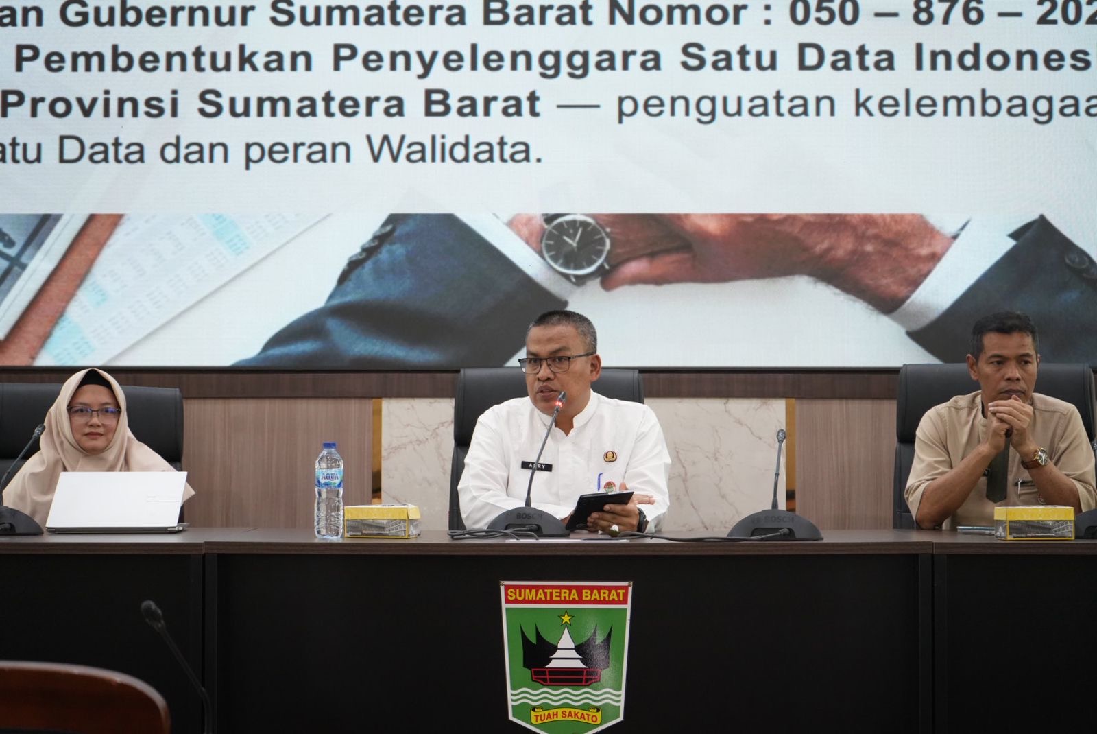 Pemprov Sumbar Teguhkan Komitmen Jadi Pemerintahan Melek Data