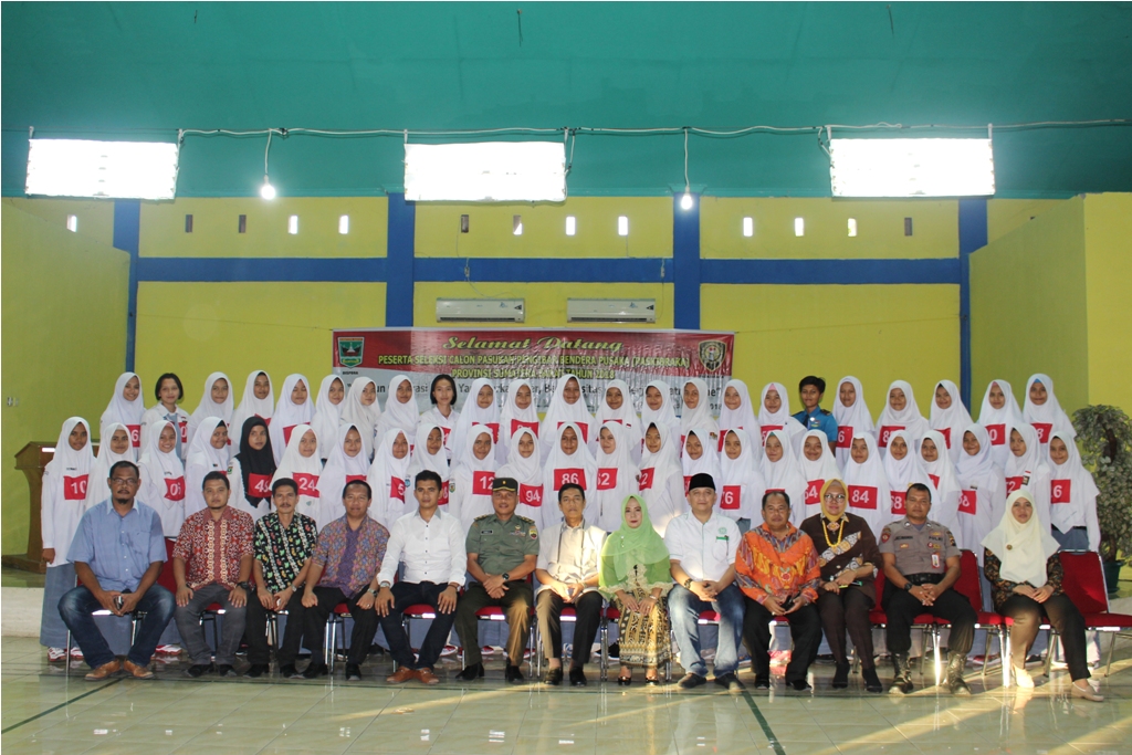 100 PELAJAR SLTA SE- SUMBAR  IKUTI SELEKSI CALON PASKIBRAKA 2018