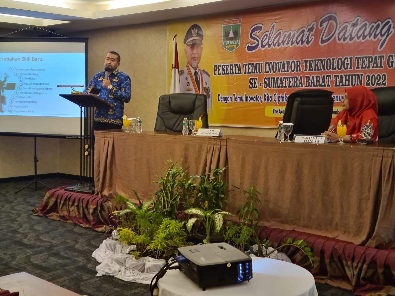 Dinas PMD Sumbar Selenggarakan Temu Inovator Teknologi Tepat Guna Tahun 2022