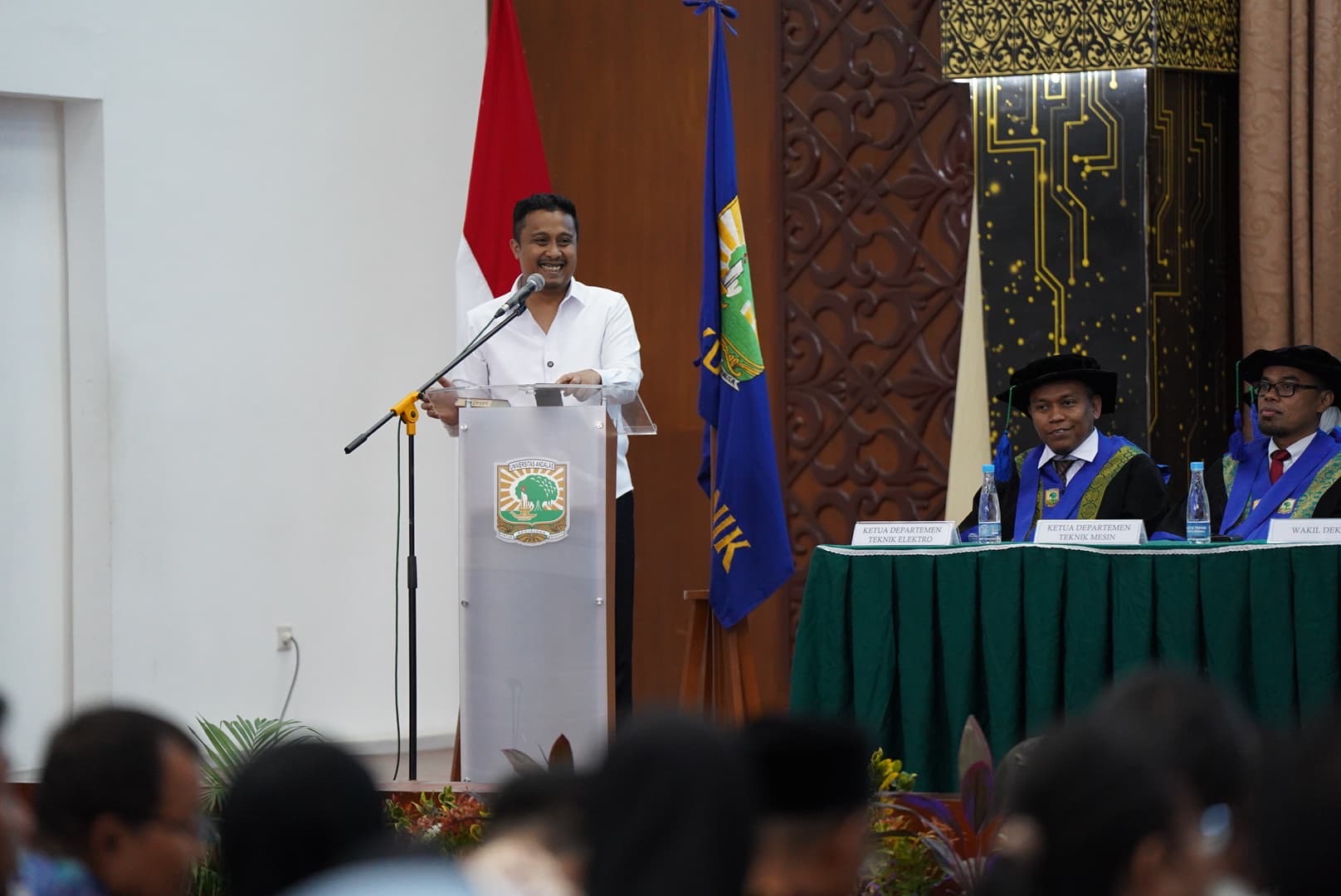 Wagub Vasko Ajak Mahasiswa Teknik Unand Jadikan Riset Solusi Nyata untuk Sumbar