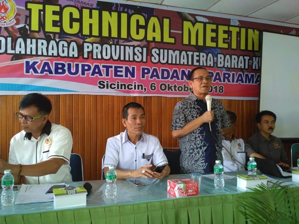 PEMBUKAAN PORPROV XV DITUNDA MENJADI 19 NOVEMBER