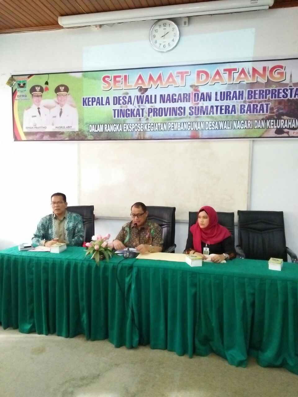Penilaian Tahap III Lomba Desa/Nagari dan Kelurahan Melakukan Ekspose Tentang Pembangunan