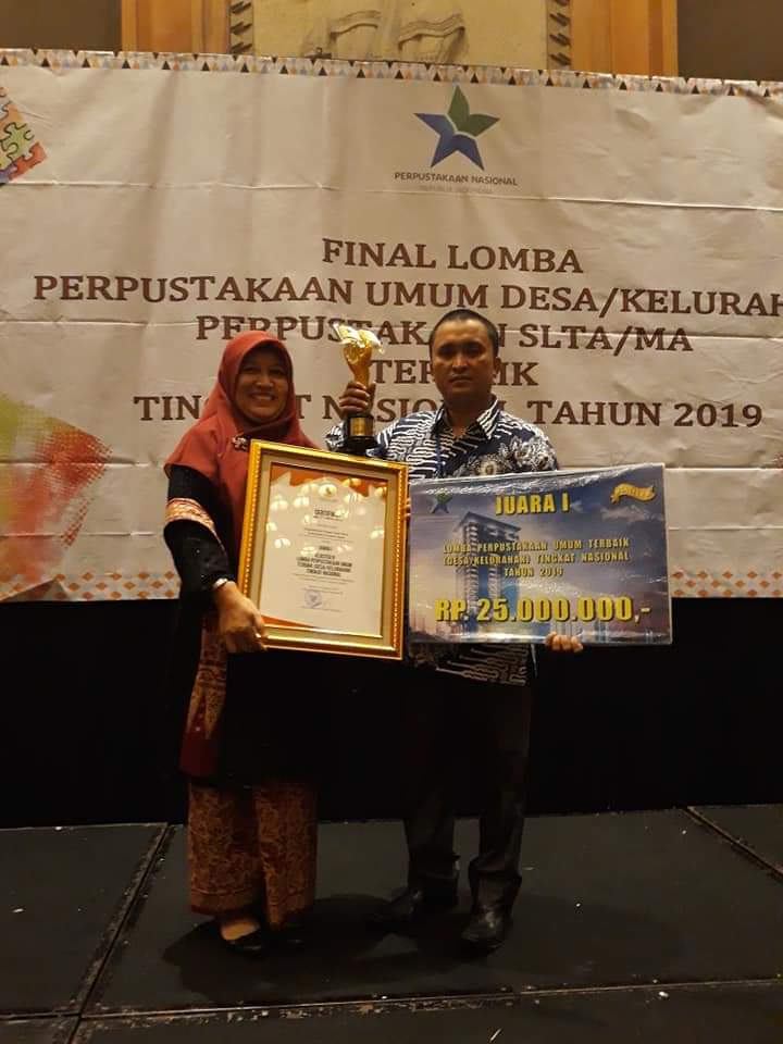 Tahun 2019, Tiga Kabupaten/Kota se-Sumatera Barat memperoleh Penghargaan Tingkat Nasional di Bidang Perpustakaan dan Kearsipan 