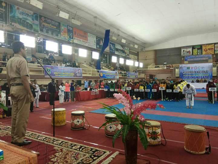 Kejurnas Karate Antar PPLP/D Digelar di Sumbar 