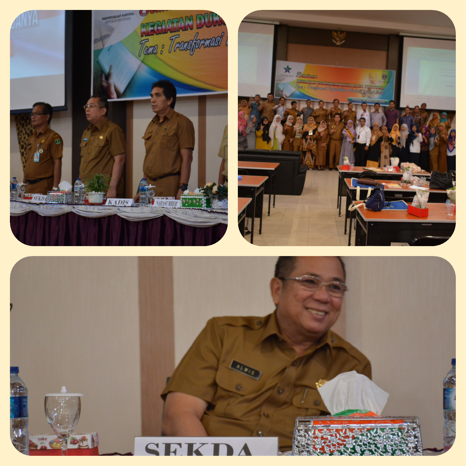 Seminar Dukungan Duta Baca Sumatera Barat Tahun 2019