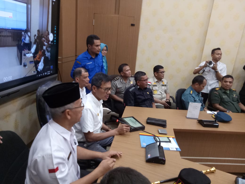 Gubernur Sumbar Resmikan Command Center