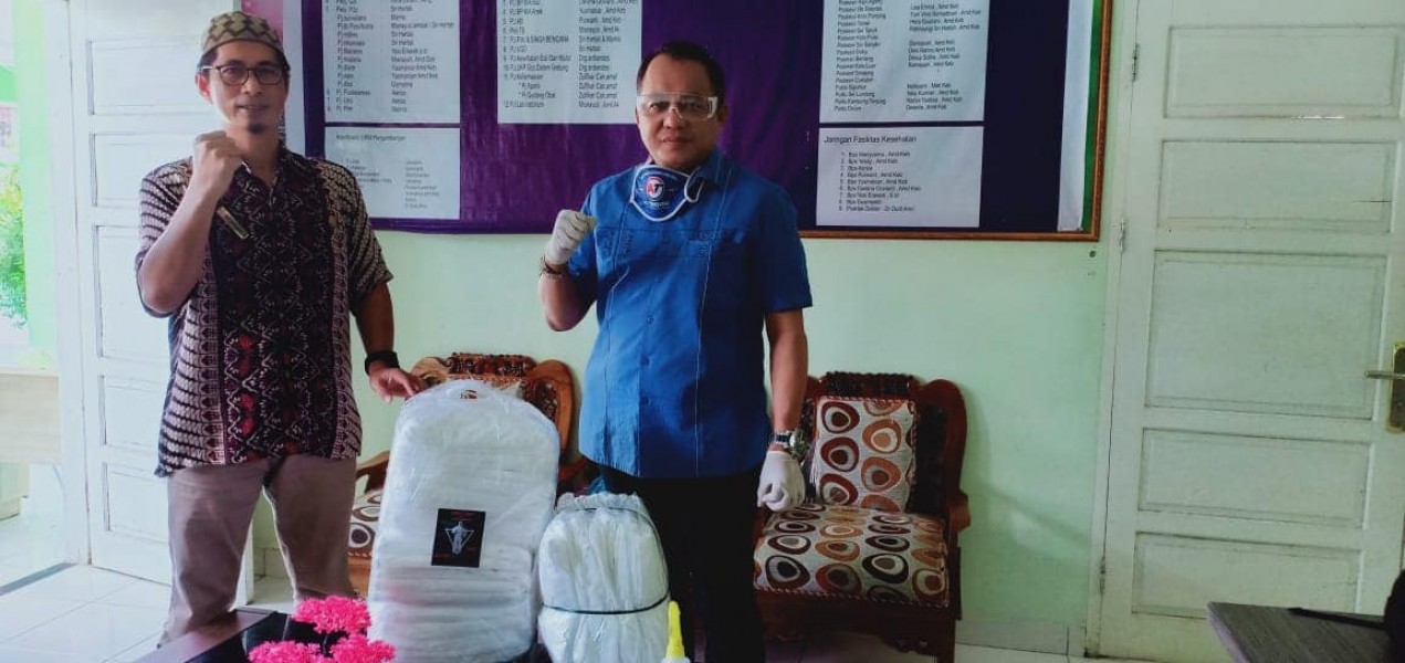 Bersama Cegah Covid-19, Ali Tanjung Ajak Masyarakat Patuhi Aturan PSBB