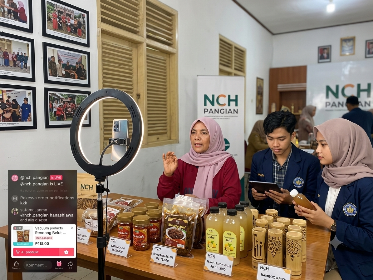 Satu Wadah, Banyak Gerak: Meneropong Asa Digitalisasi UMKM di Nagari Creative Hub Pangian