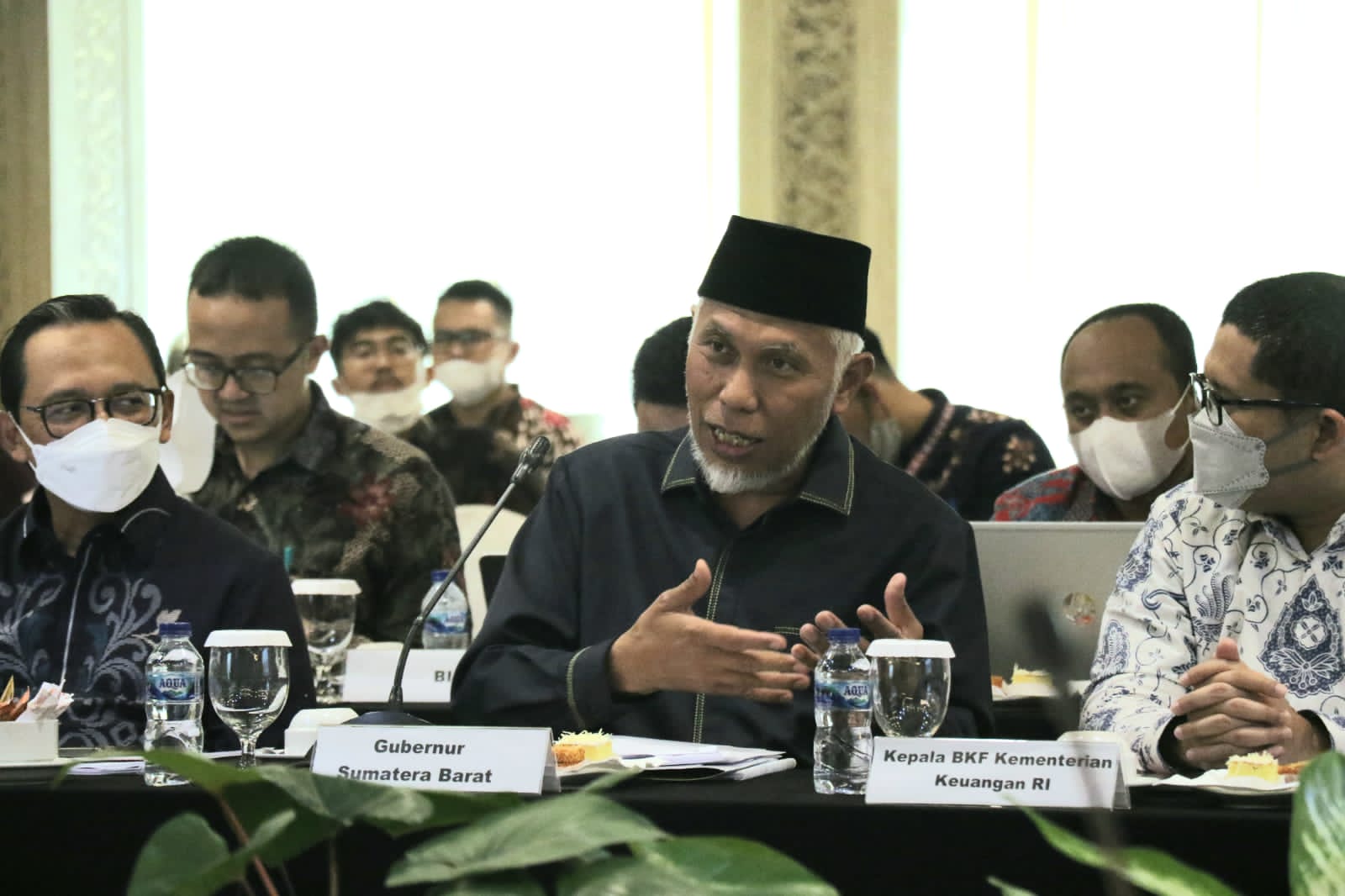 Gubernur Sumbar Paparkan Langkah Tekan Laju Inflasi ke Komisi XI DPR RI