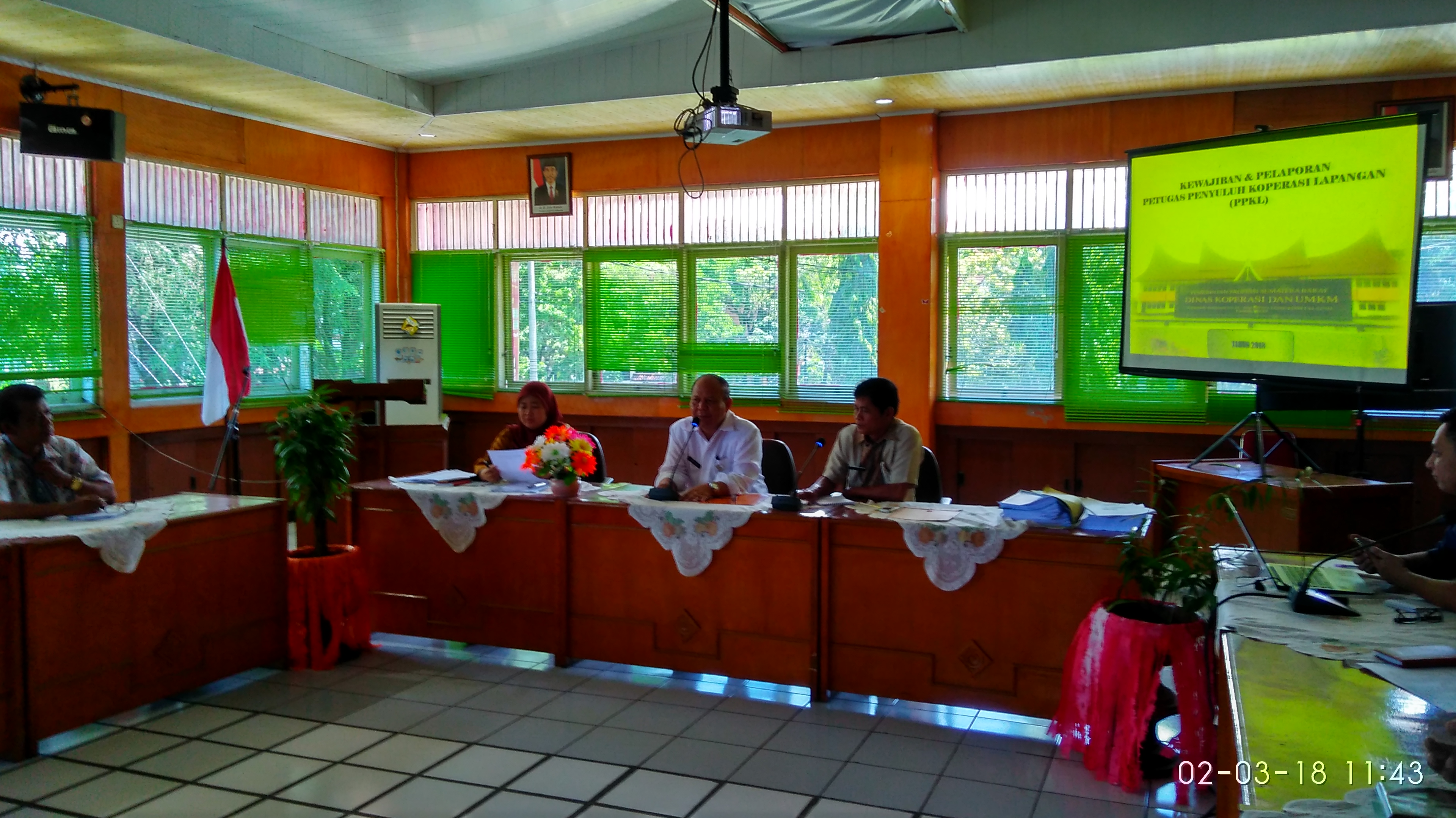 Penandatanganan Kontrak Petugas Penyuluh Koperasi Lapangan