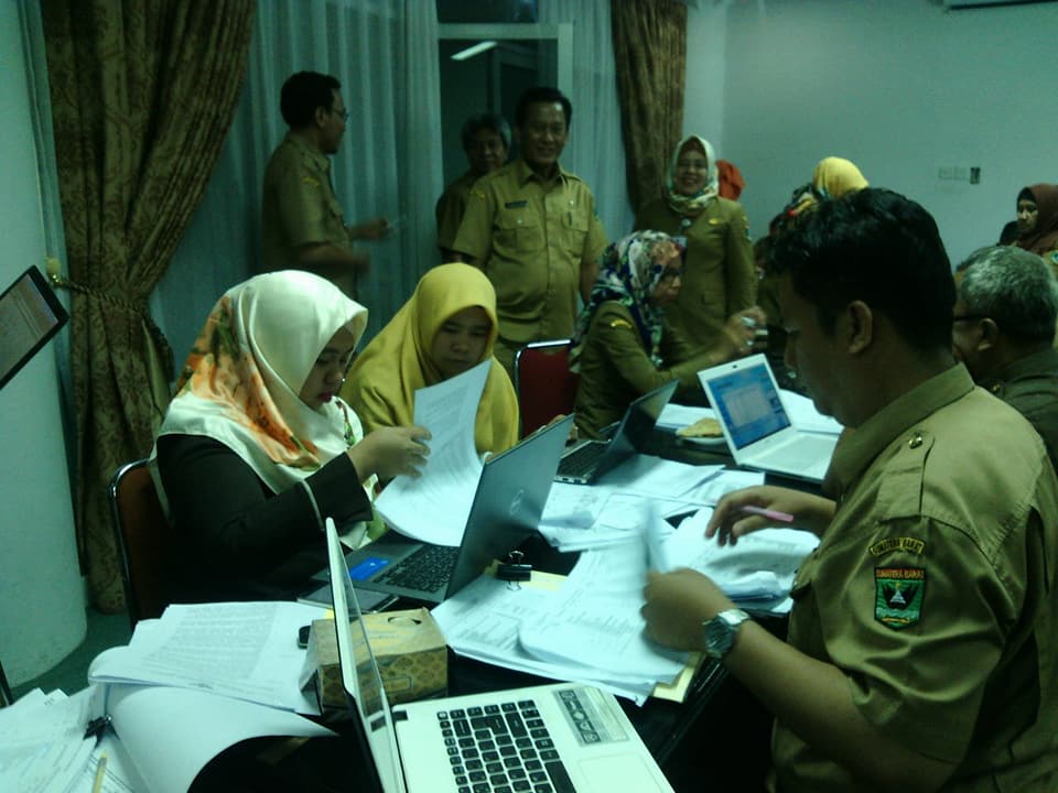 Asisten Administrasi Umum Pantau Rekonsiliasi Laporan Barang Milik Daerah (LBMD) Semester II (Dua) dan Tahunan Tahun 2017