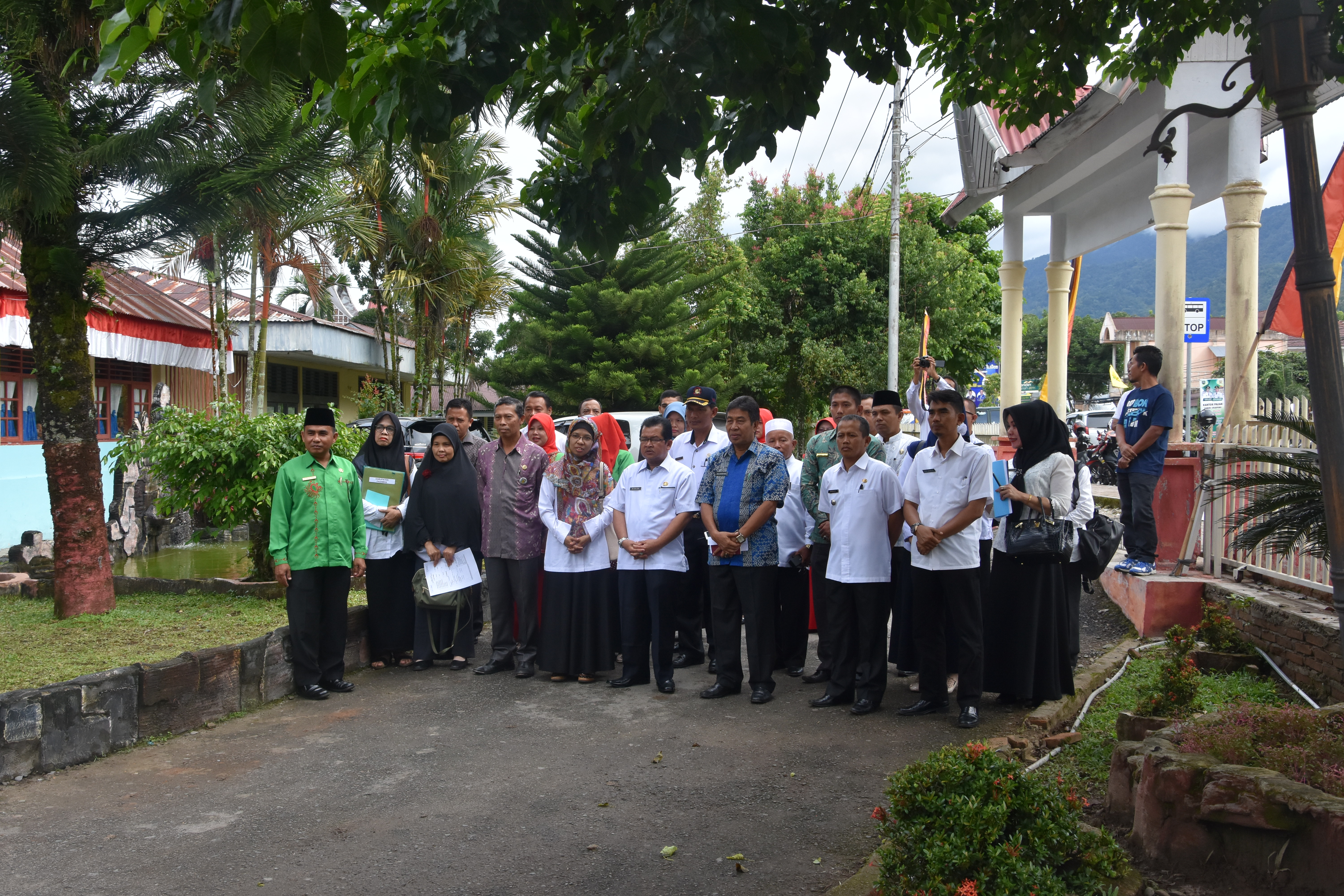 Penilaian Lomba Sekolah Sehat Tingkat Provinsi Tahun 2017 ke Pasaman 