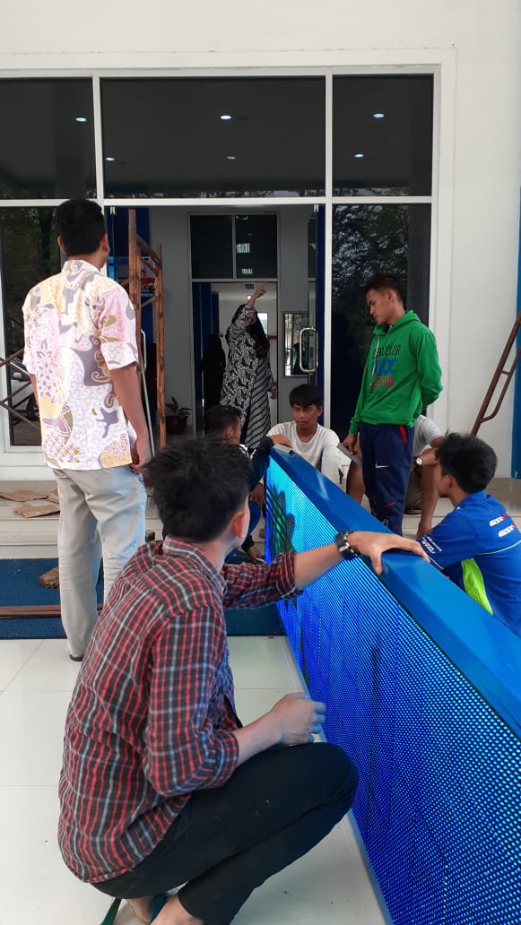 Perluas Penyebaran Informasi, Diskominfo Nyalakan Kembali Vidiotron Mini