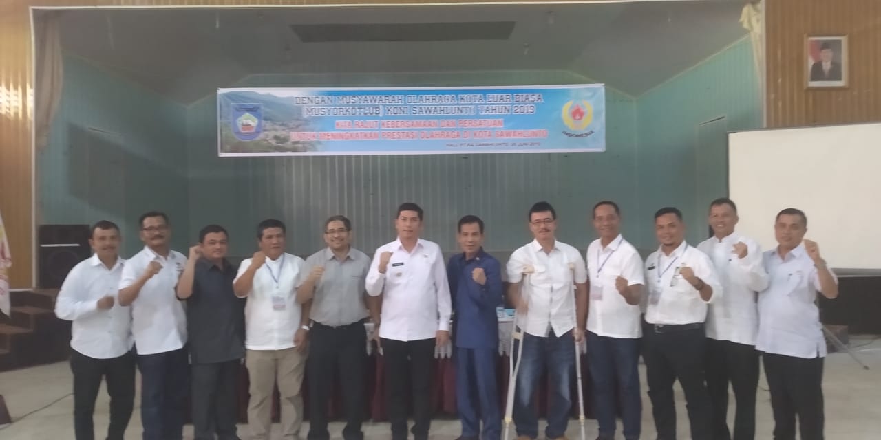 MURYANTO PIMPIN KONI SAWAHLUNTO 2019- 2023.
