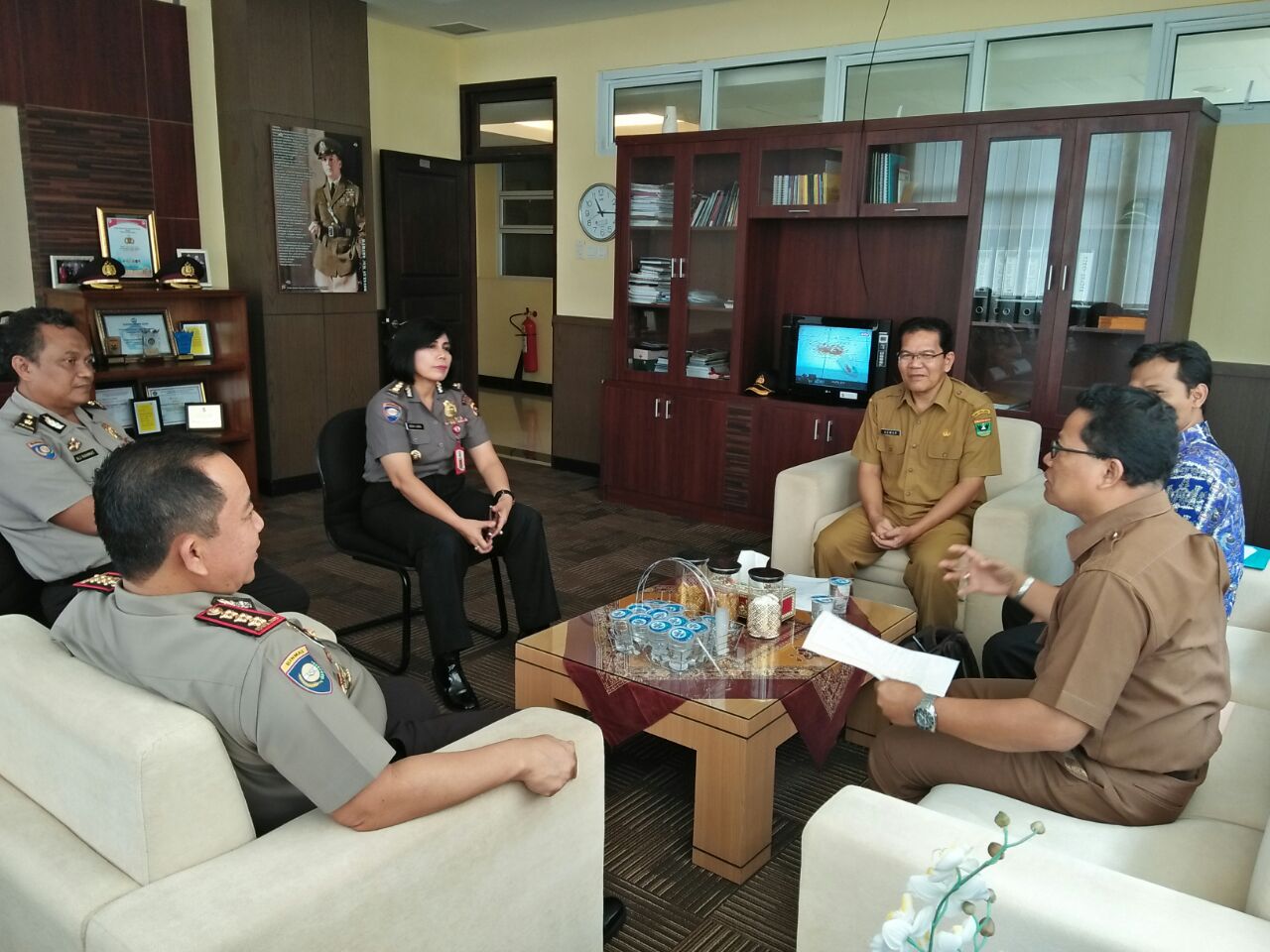 DPMD Sumbar dan POLDA Sumbar Akan Bekerjasama Dalam Pendampingan Pelaksanaan Dana Desa