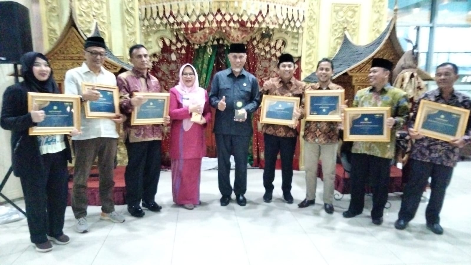 Sumbar Borong 9 dari 10 Kategori Penghargaan Adinata Syariah
